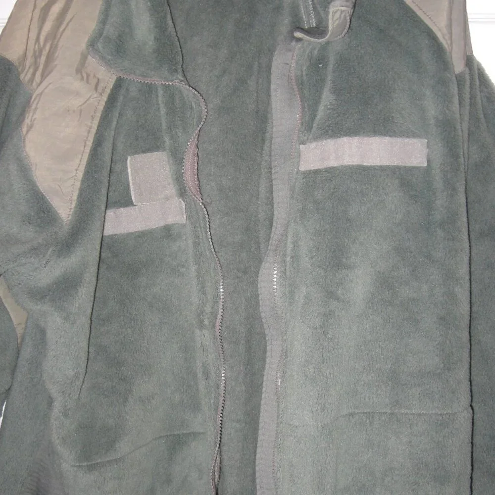 US Army Cold Weather Fleece Jacket Polartec 100 XL ECWS Gen III Pre-owned - Picture 1 of 5